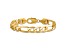 14K Yellow Gold 10mm Flat Figaro Chain Bracelet