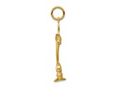 14k Yellow Gold Menorah Charm Pendant