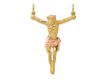 Picture of 14K Yellow and Rose Gold Corpus Pendant