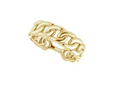 14K Yellow Gold Chain Link Ring