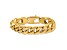 14k Yellow Gold 15mm Miami Cuban Link Bracelet, 8 Inches