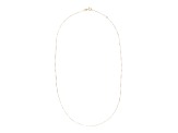 10K Yellow Gold Fine Box 18 Inch Chain Necklace