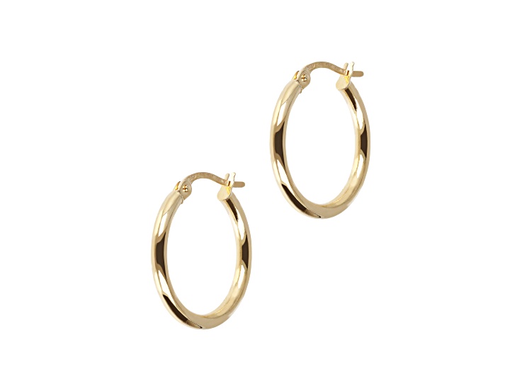 14K Yellow Gold Polished 3/4