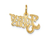 14k Yellow Gold Forever Yours pendant