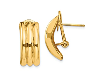 Picture of 14k Yellow Gold Stud Earrings