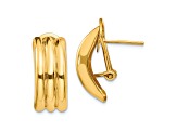 14k Yellow Gold Stud Earrings