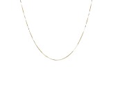 10K Yellow Gold Fine Box 16 Inch Chain Necklace