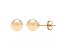 14k Yellow Gold Ball Stud Earrings - 5MM