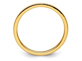 14K Yellow Gold 1.2mm Milgrain Stackable Expressions Band