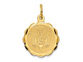 14K Yellow Gold My Confirmation Charm