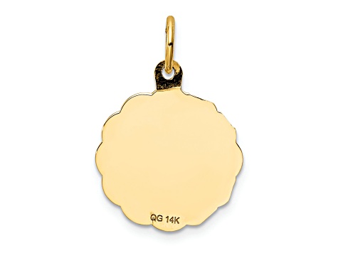 14K Yellow Gold My Confirmation Charm