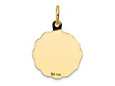 14K Yellow Gold My Confirmation Charm