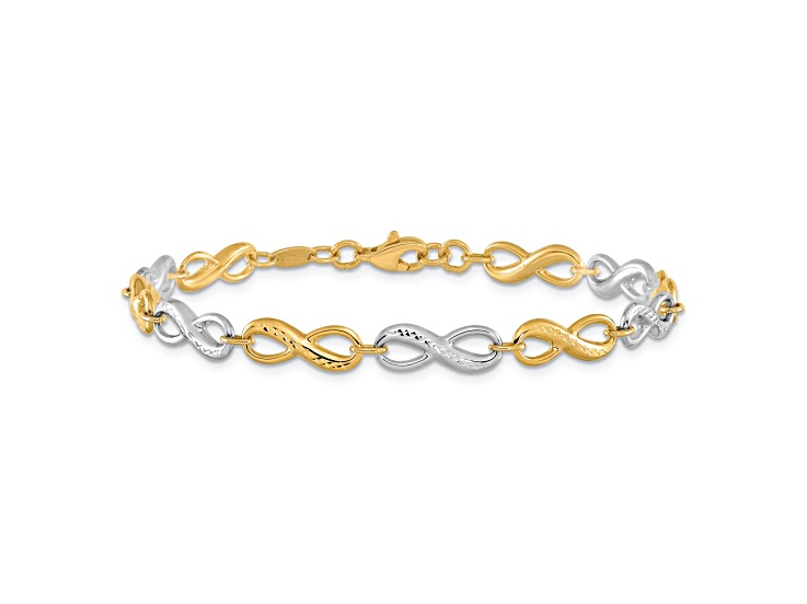 whimtinythingsブレスレット White Cubic Zirconia Rhodium Over Sterling Silver Tennis