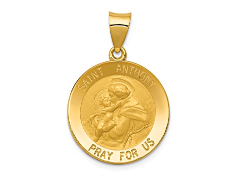 Saint anthony clearance pendant gold