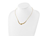 14K Yellow Gold Polished Necklace