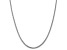 14K White Gold 2mm Franco Chain Necklace