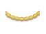 18K Yellow Gold Textured Omega Style 16-inch Necklace