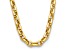 14K Yellow Gold 11.5mm Open Link Cable 18-inch Necklace