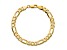 14K Yellow Gold 7mm Flat Figaro Chain Bracelet