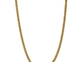 14k Yellow Gold 5mm Solid Miami Cuban 22 Inch Chain