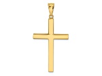 14k Yellow Gold Latin Cross Pendant