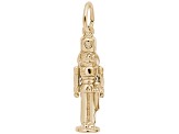 14K Yellow Gold Nutcracker Charm