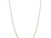 14k Yellow Gold 0.7mm Solid Box 28 Inch Chain