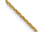 10k Yellow Gold 1.2mm Solid Cable 20 Inch Chain