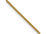 14k Yellow Gold 0.85mm Solid Spiga 30 Inch Chain
