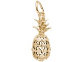 14K Yellow Gold Pineapple Charm