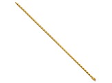 14K Yellow Gold Polished 8.25 Inch Fancy Link Bracelet