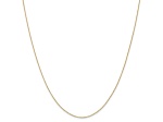 14k Yellow Gold 0.4mm Cable 13 Inch Chain
