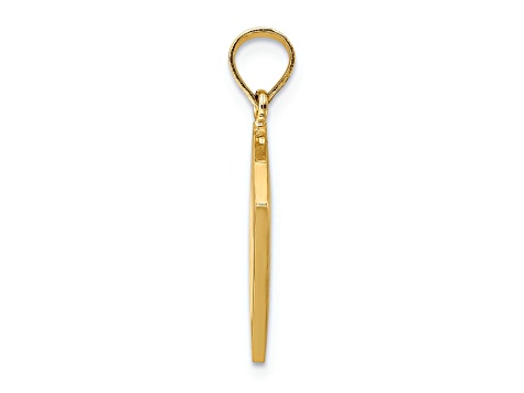 14k Yellow Gold with Enamel 3D Cook Book Charm