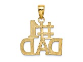 10K Yellow Gold Number 1 DAD Charm