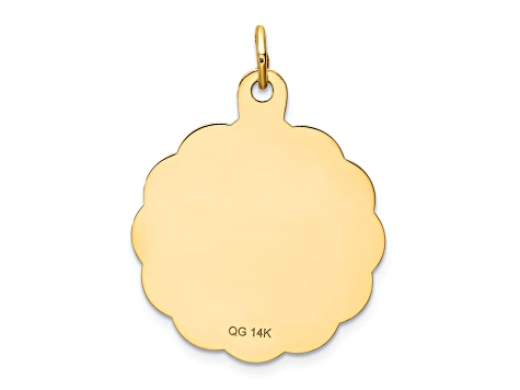 14K Yellow Gold GRADUATION DAY with Diploma Charm