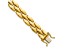 18K Yellow Gold Polished 3-Row Link 10.7mm 7.25 inch Bracelet