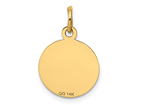 14K Yellow Gold GRADUATION DAY Charm