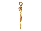 14K Yellow and Rose Gold Corpus Pendant