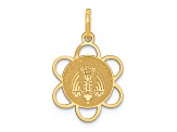 14K Yellow Gold My Confirmation Charm