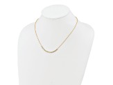 14K Two-tone Beaded 18-inch Necklace