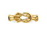 14K Yellow Gold Love Knot Toe Ring