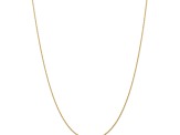 14k Yellow Gold 0.95mm Solid Cable 14 Inch Chain