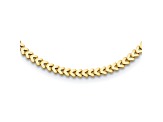 14K Yellow Gold 8.8mm Reversible Fancy Link 20-inch Necklace