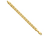 14k Yellow Gold 8.25mm Mariner Link Bracelet, 8 Inches