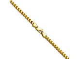 14K Yellow Gold 3mm Franco Chain Necklace