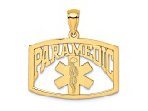 14k Yellow Gold Paramedic Pendant
