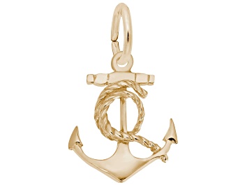Picture of 14K Yellow Gold Anchor Charm