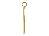 14k Yellow Gold Passion Cross Pendant