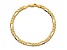 14K Yellow Gold 5.25mm Flat Figaro Chain Bracelet