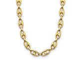 14K Yellow Gold 10mm Anchor Link 20-inch Necklace